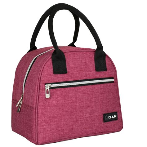 pink rose metallic lunch box|pink lunch bags for women.